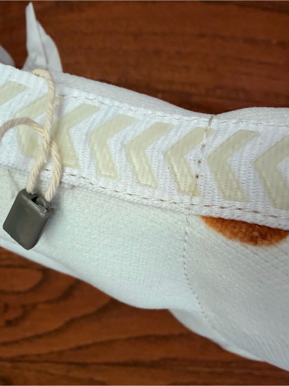 Nila & Nila Italian White Sock Sneakers with 'AIRBORNE_1991' Accent - Picture 9 of 11